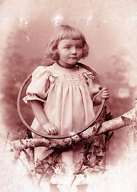 Als Martha Marnach noch klein war - Foto: privat